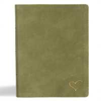 CSB Notetaking Bible, Revive Our Hearts Edition, Sage Suedesoft Leathertouch : With Prayers and Encouragement from Nancy DeMoss Wolgemuth