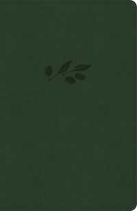 CSB Personal Size Giant Print Bible, Olive Leathertouch, Indexed