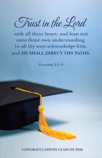 Graduation Bulletin: Congratulations Class of 2026 (Package of 100) : Proverbs 3:5-6 (Kjv)