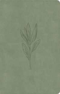 KJV Thinline Bible, Sage Suedesoft Leathertouch