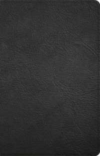 CSB Thinline Bible, Anglicised Edition, Black Genuine Leather （Anglicised）