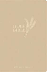 KJV Giant Print Reference Bible, Cream Leathertouch, Indexed