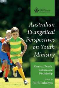 Australian Evangelical Perspectives on Youth Ministry (Australian College of Theology Monograph")