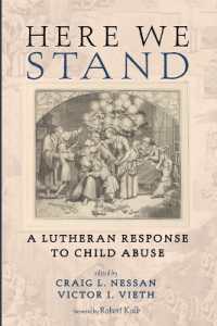 Here We Stand : A Lutheran Response to Child Abuse