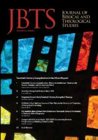 Journal of Biblical and Theological Studies, Issue 8.1 (Journal of Biblical and Theological Studies")