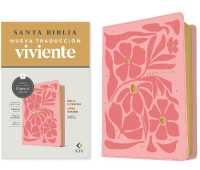 Biblia ultrafina NTV, letra grande con Filament (SentiPiel, Flores rosa, Letra Roja)