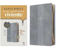 Santa Biblia/ Holy Bible : Nueva Traduccion Viviente, Gris, Sentipiel, Biblia de referencia en la columna central NTV, de zï½per con Filament, Letra Roja/ New Living Tranlation,