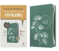 Santa Biblia/ Holy Bible : Nueva Traduccion Viviente, Verde, SentiPiel, Biblia de referencia en la columna central, de zï½per con Filament, Design 4 TBD, ï½ndice, Letra Roja/ NLT