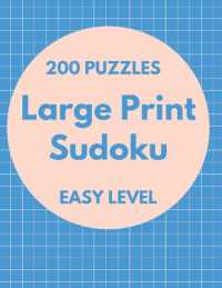 Large Print Sudoku : Easy Sudoku Puzzles Book for Seniors, Sudoku Puzzles Book, Sudoku for Adults, 200 Large Print Sudoku Puzzles, Sudoku Easy, Sudoku Puzzles with Solutions, Activity Book for Adults, One Puzzle per page. 8,5x11 in, 250 pages, Matte.