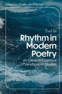Rhythm in Modern Poetry : An Essay in Cognitive Versification Studies (Cognition, Poetics, and the Arts)