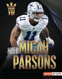 Meet Micah Parsons : Dallas Cowboys Superstar (Sports Vips (Lerner (Tm) Sports)) （Library Binding）