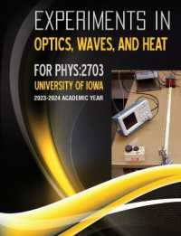 Experiments in Optics, Waves, and Heat for PHYS: 2703 （7TH Looseleaf）