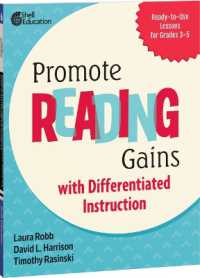 Promote Reading Gains with Differentiated Instruction : Ready-To-Use Lessons for Grades 3-5 (Professional Resources)
