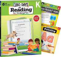 180 Days Reading, High-Frequency Words, & Printing Grade K: 3-Book Set (180 Days of Practice)