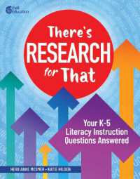 There's Research for That : Your K-5 Literacy Instruction Questions Answered