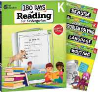 180 Days™: Reading, Math, Language, Writing, & Problem Solving for Kindergarten: 5-Book Set : Practice, Assess, Diagnose (180 Days of Practice)