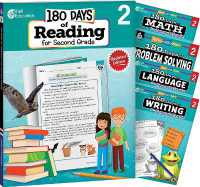 180 Days™: Reading, Math, Language, Writing, & Problem Solving for Grade 2: 5-Book Set : Practice, Assess, Diagnose (180 Days of Practice)