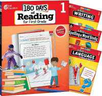 180 Days™: Reading 2nd Ed, Writing, Spelling, & Language Grade 1: 4-Book Set : Practice, Assess, Diagnose (180 Days of Practice)