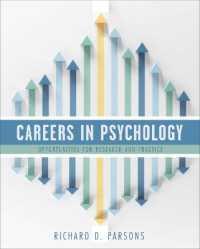 Careers in Psychology : Opportunities for Research and Practice