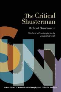 The Critical Shusterman (Suny series in American Philosophy and Cultural Thought)