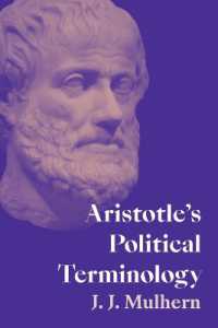 Aristotle's Political Terminology (Suny series in Ancient Greek Philosophy)