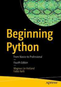Beginning Python : From Novice to Professional （4. Aufl. 2024. xii, 600 S. X, 490 p. 254 mm）