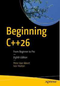 Beginning C++26 : From Beginner to Pro （8. Aufl.）