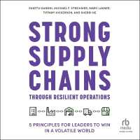 Strong Supply Chains through Resilient Operations : Five Principles for Leaders to Win in a Volatile World