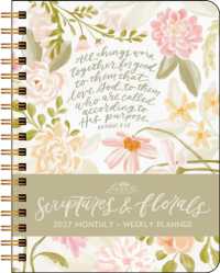 Scriptures and Florals 2027 Weekly/Monthly Planner Calendar