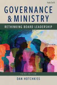 Governance and Ministry : Rethinking Board Leadership （3RD）