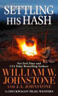 Settling His Hash (Chuckwagon Trail Western) （Large Print）