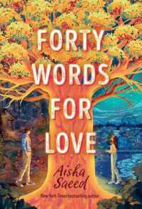 Forty Words for Love （Large Print Library Binding）