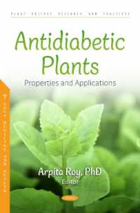 Antidiabetic Plants: Properties and Applications (Plant Science Research and Practices)