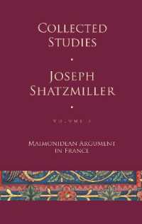 Collected Studies : Maimonidean Argument in France