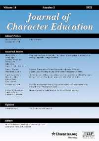 Journal of Character Education Vol 18 Issue 2 (Journal of Character Education)