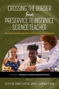 Crossing the Border from Preservice to Inservice Science Teacher : Research-Based Induction as Professional Development (Research in Science Education)