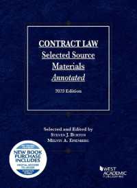 Contract Law, Selected Source Materials Annotated, 2023 Edition (Selected Statutes)
