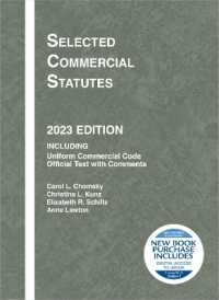 Selected Commercial Statutes, 2023 Edition (Selected Statutes)