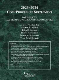 Civil Procedure Supplement, for Use with All Pleading and Procedure Casebooks, 2023-2024 (American Casebook Series)