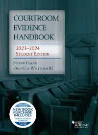 Courtroom Evidence Handbook : 2023-2024 Student Edition (Selected Statutes)