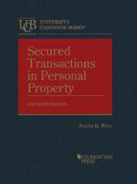 Secured Transactions in Personal Property (University Casebook Series) （11TH）