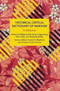 Historical-Critical Dictionary of Marxism : A Selection