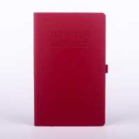 Red 'This Notebook Kills Fascists' lined notebook