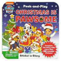 Paw Patrol Christmas Is Pawsome (Peek-and-play) （Board Book）