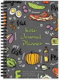 Keto Journal Planner : Macros & Meal Tracking Log Ketogenic Diet Food Diary （Spiral）