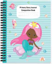 Mermaid Aril Primary Story Journal Composition Book : Grade Level K-2 Draw and Write, Dotted Midline Creative Picture Notebook Early Childhood to Kindergarten （Spiral）
