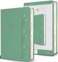 Biblia RVR 1960 Letra gigante símil piel verde con pájaros (Edición cantos pintados) / Spanish Bible RVR 1960 Giant Print Handy Size Leathersoft Green