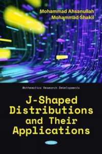 J-Shaped Distributions and Their Applications (Mathematics Research Developments)