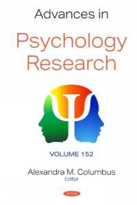 Advances in Psychology Research. Volume 152 (Advances in Psychology Research)