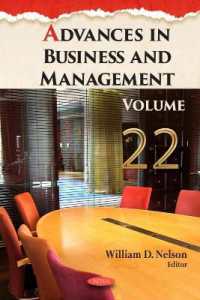 Advances in Business and Management. Volume 22 (Advances in Business and Management)